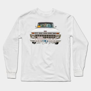 1965 Ford F100 Custom Cab Pickup Long Sleeve T-Shirt